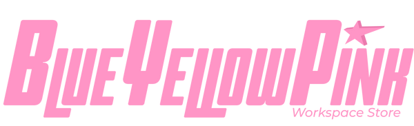 BlueYellowPink- Workspace Store Logo