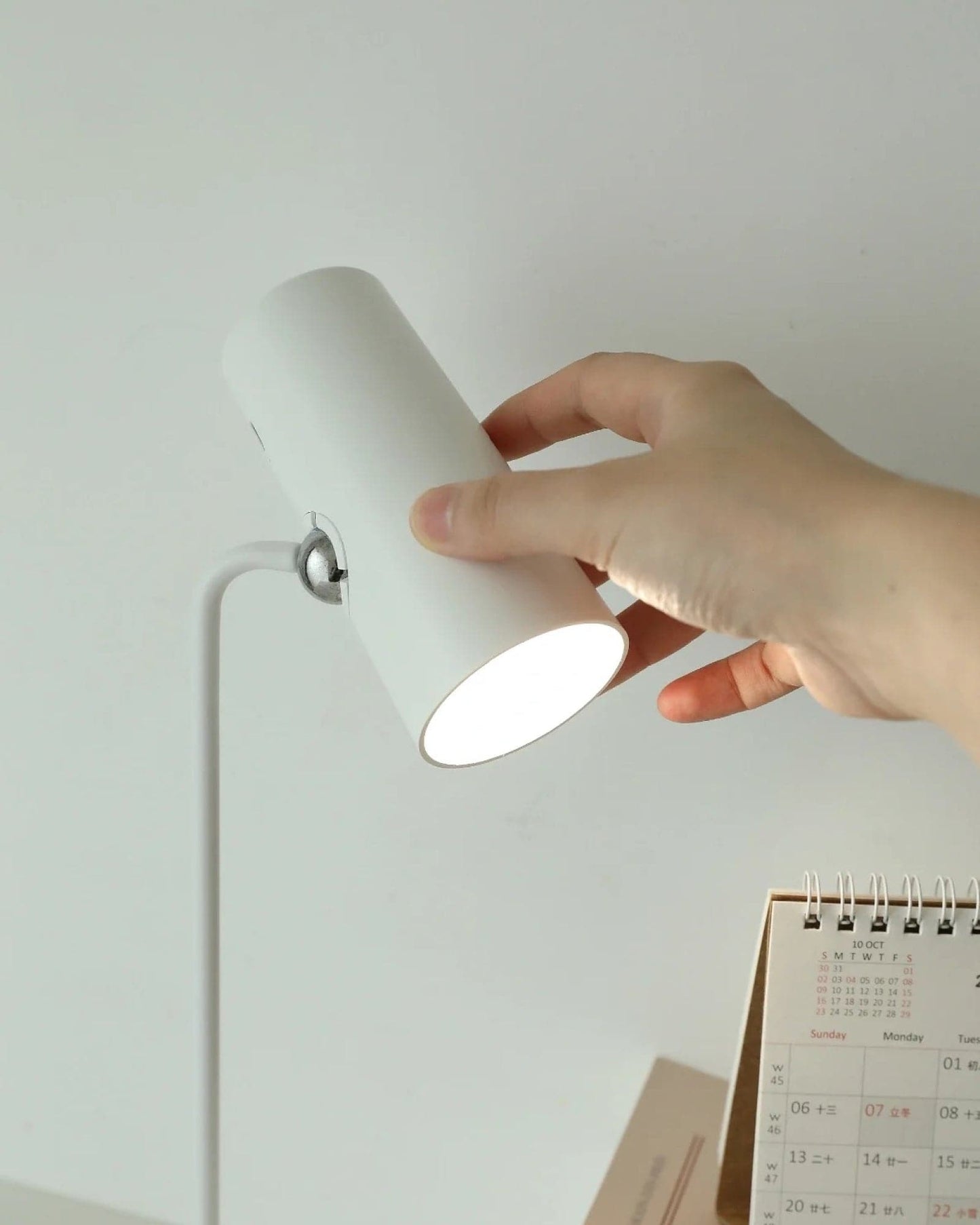 LED multifunctional rechargeable desk lamp.