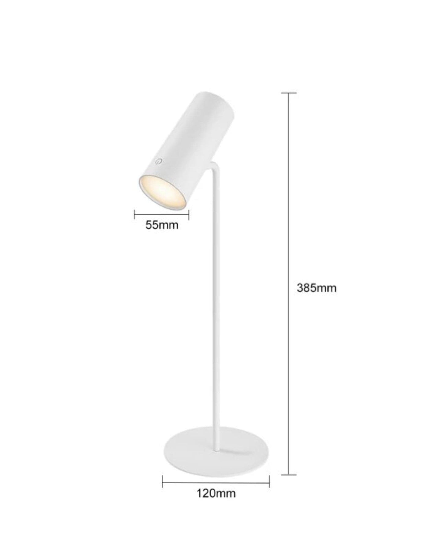 LED multifunctional rechargeable desk lamp.