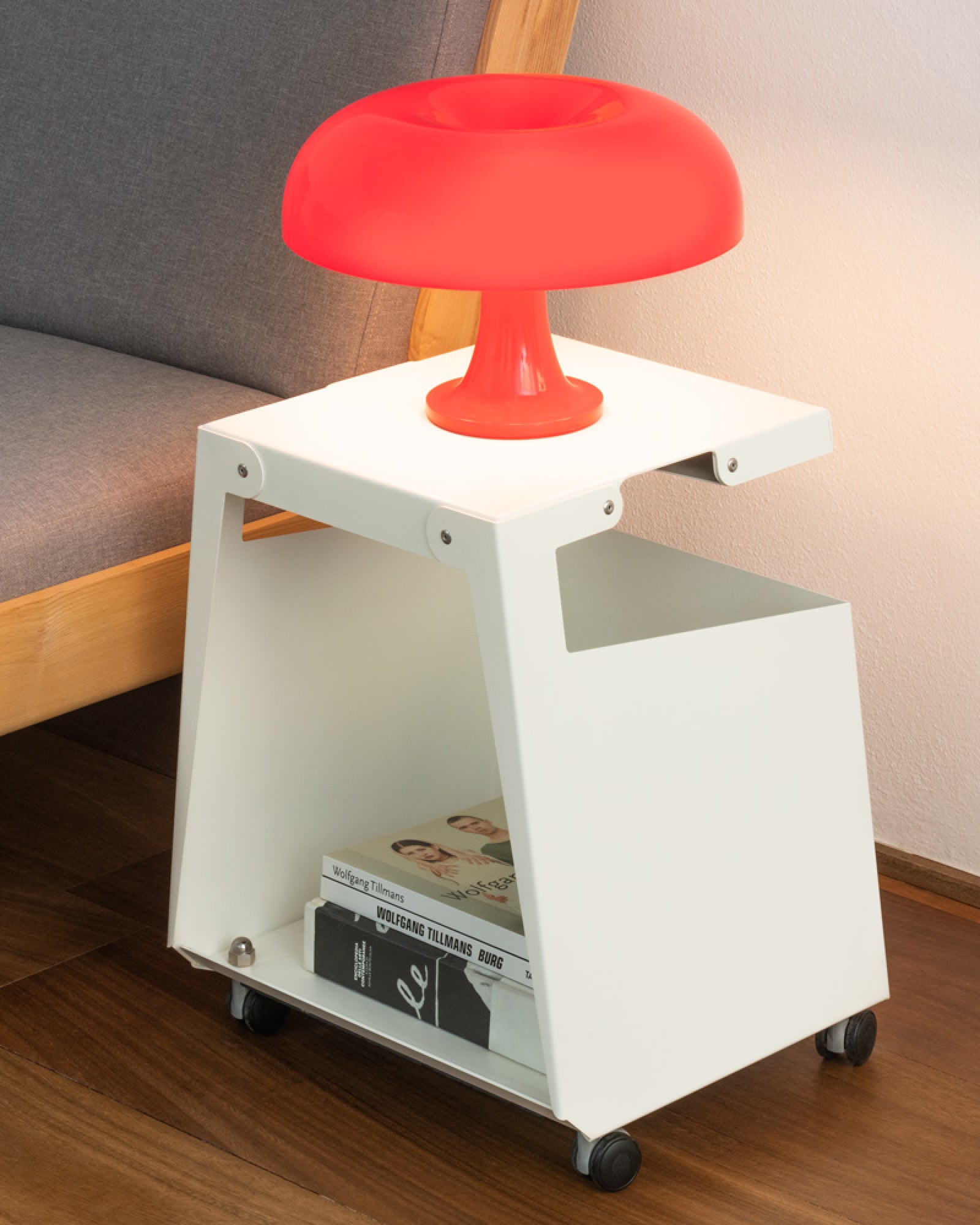 Nessino table lamp, orange.