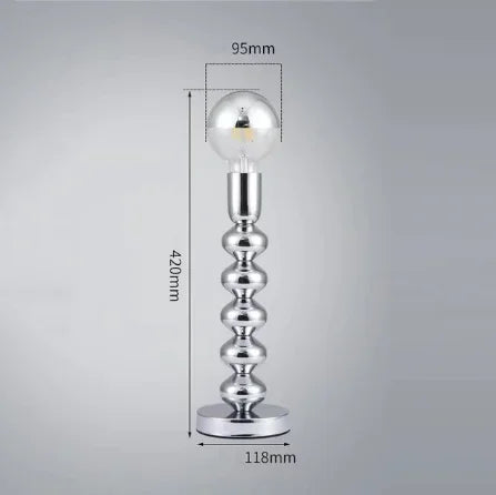 Nordic Style Glass Table Light.