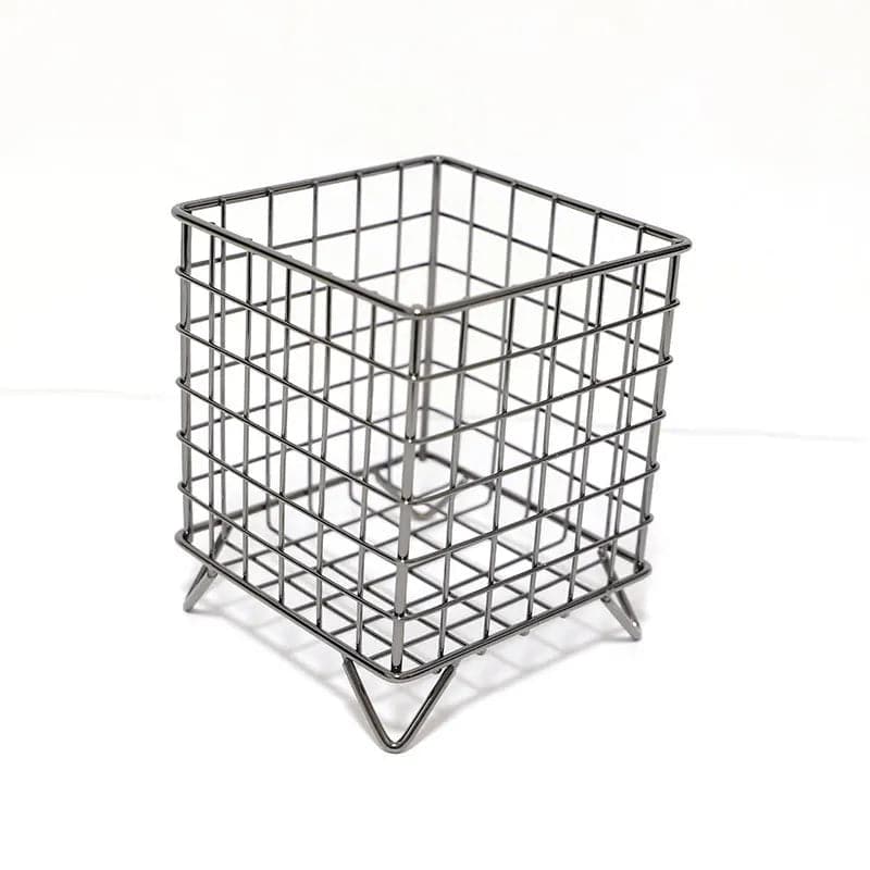 Metal Holder Stationery Supplies Basket.