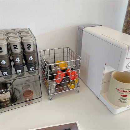 Metal Holder Stationery Supplies Basket.