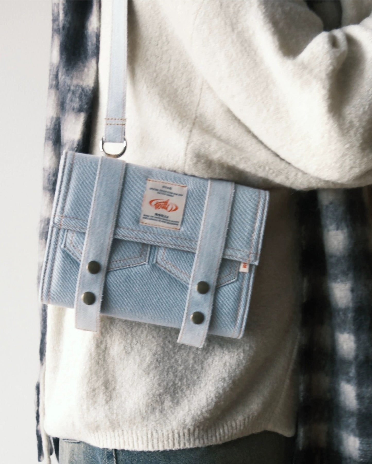 Vintage Sky Blue Denim Journal.