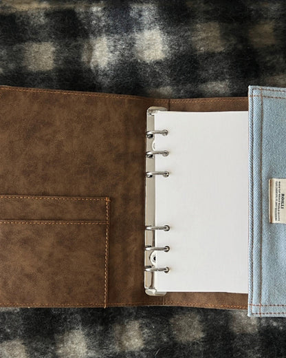 Vintage Sky Blue Denim Journal.